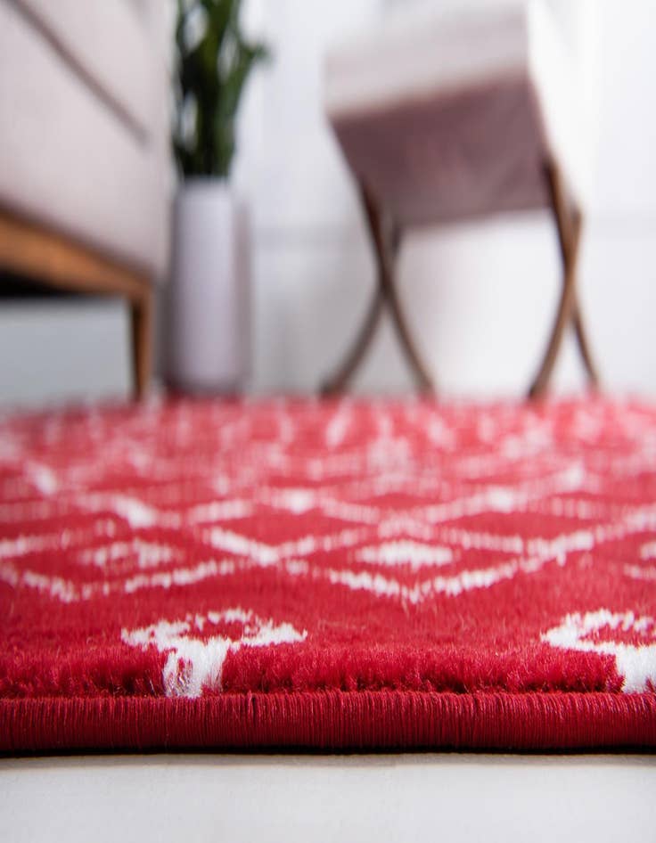 Detail image of  6' x 6' Kasbah Trellis Square Rug