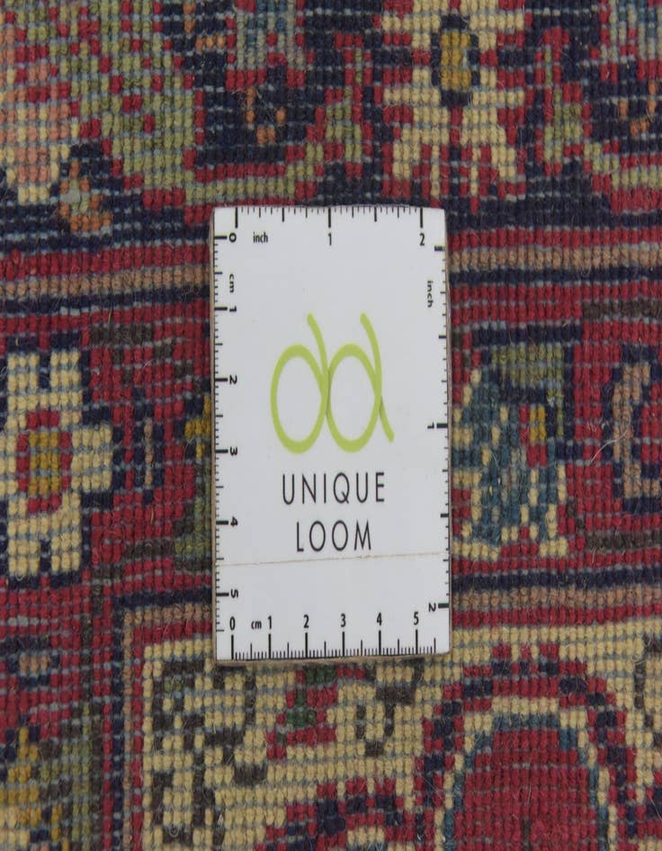 Detail image of  11' 6 x 13' 5  Hand Knotted Kashmir Wool Square Rug