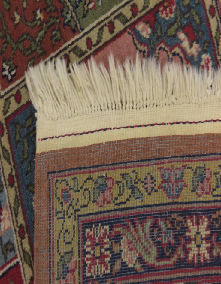 Detail image of  11' 6 x 13' 5  Hand Knotted Kashmir Wool Square Rug