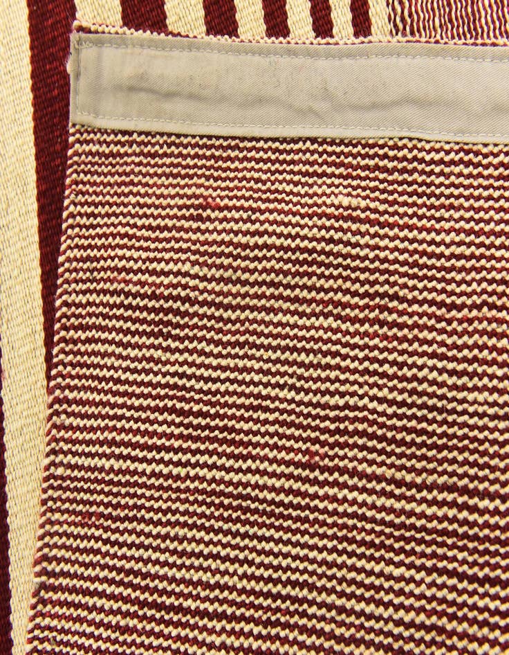 Detail image of  6' x 7' 5  Hand Woven Kilim Modern Wool Square Rug