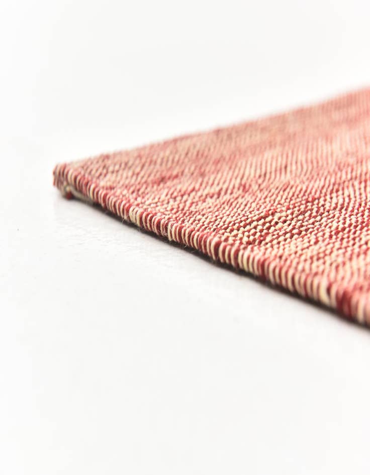 Detail image of  6' x 7' 5  Hand Woven Kilim Modern Wool Square Rug