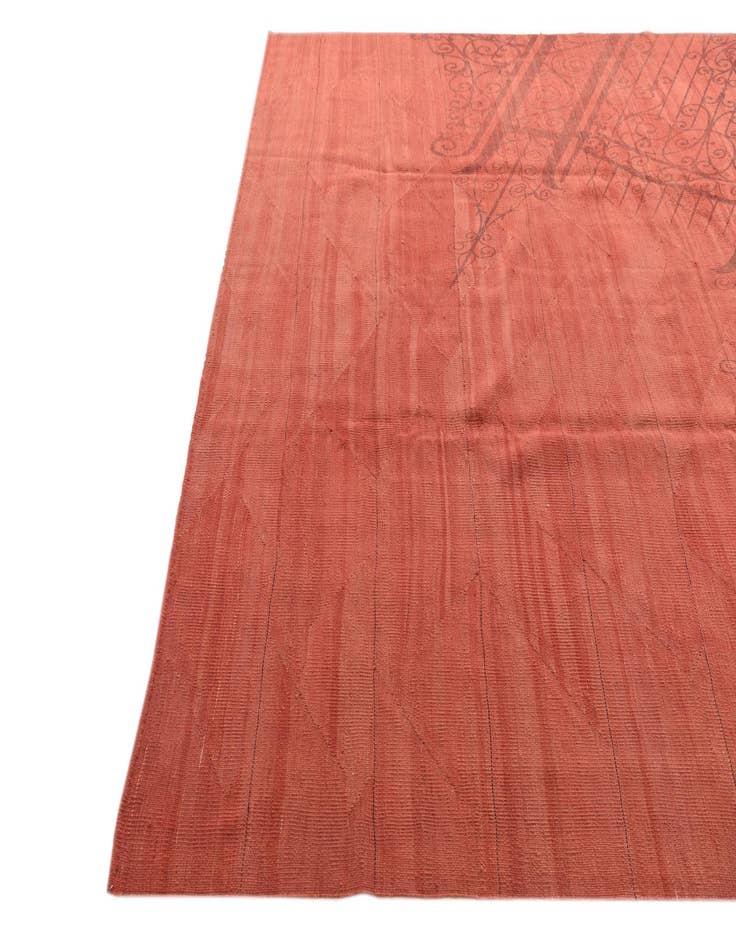 Detail image of  8' 4 x 8' 7  Hand Woven Kilim Modern Wool Square Rug