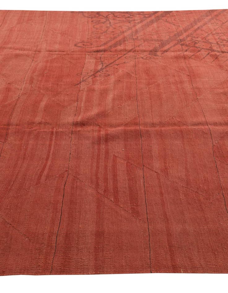 Detail image of  8' 4 x 8' 7  Hand Woven Kilim Modern Wool Square Rug