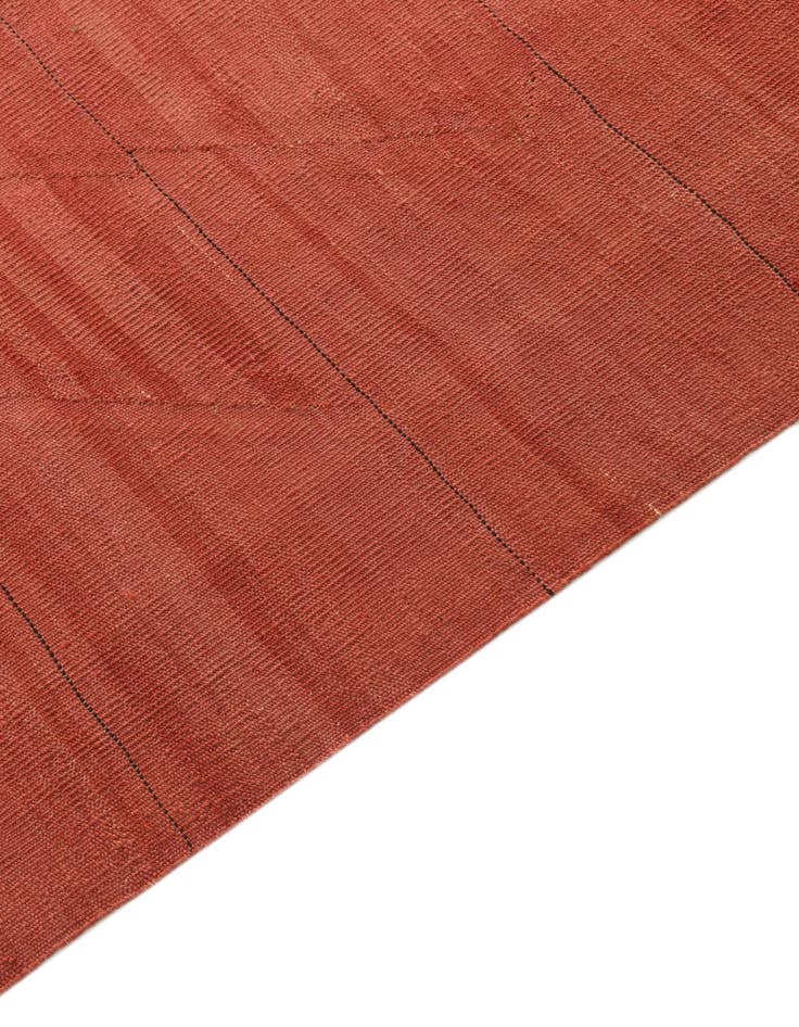 Detail image of  8' 4 x 8' 7  Hand Woven Kilim Modern Wool Square Rug