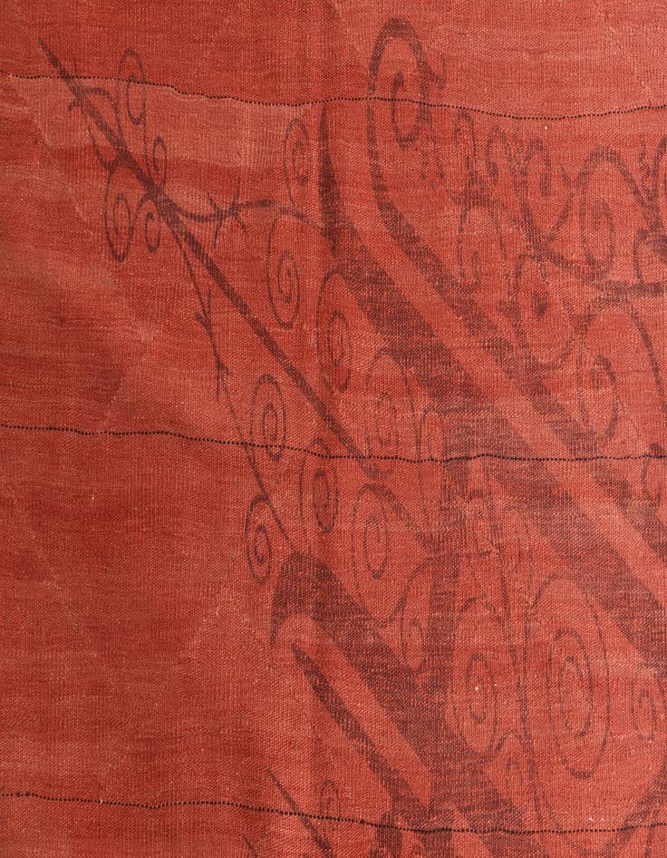 Detail image of  8' 4 x 8' 7  Hand Woven Kilim Modern Wool Square Rug