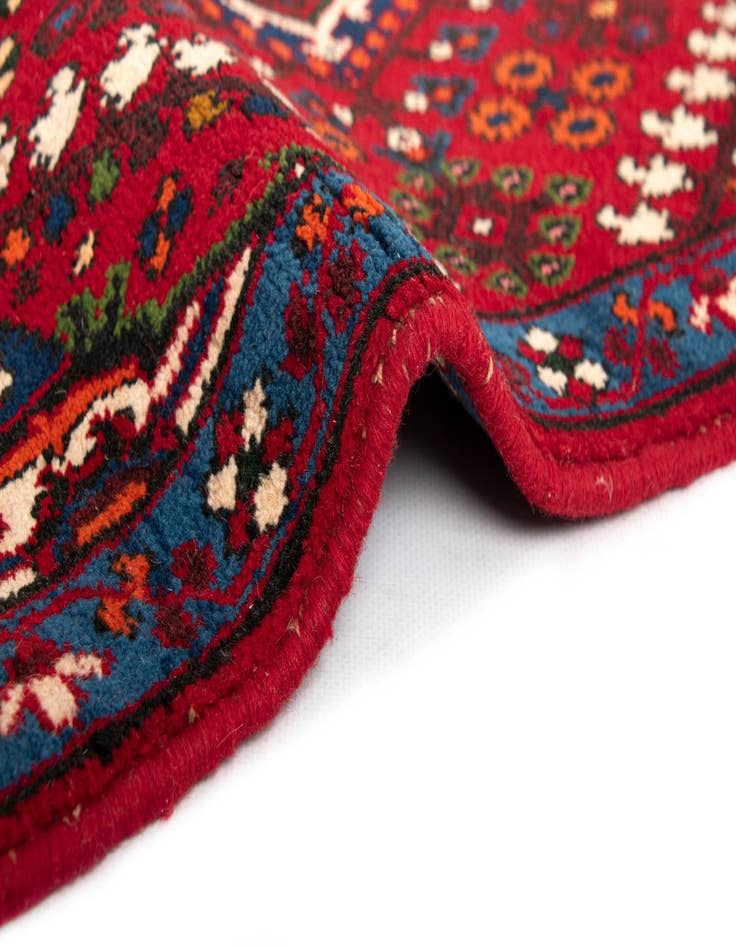Detail image of  2' x 2' 6 Meimeh Wool Square Rug