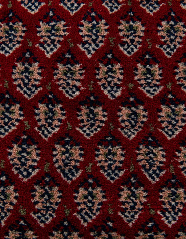 Detail image of  6' 3 x 6' 4  Hand Knotted Mir Wool Square Rug