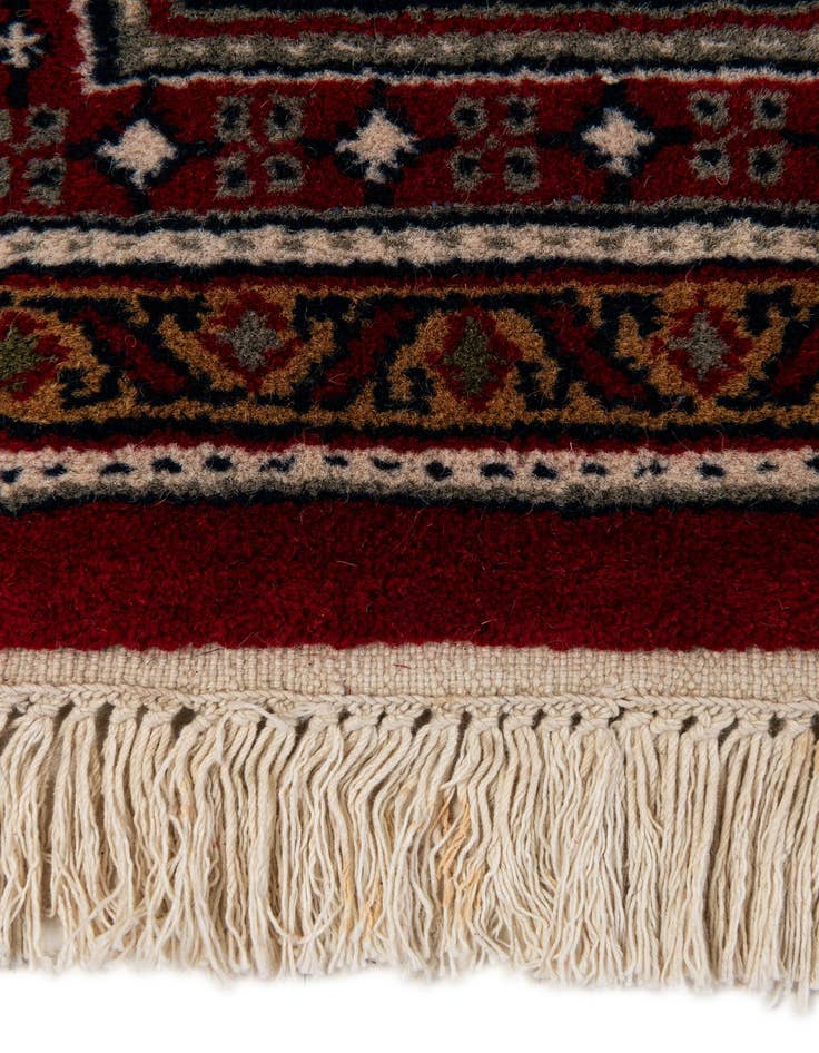 Detail image of  6' 3 x 6' 4  Hand Knotted Mir Wool Square Rug