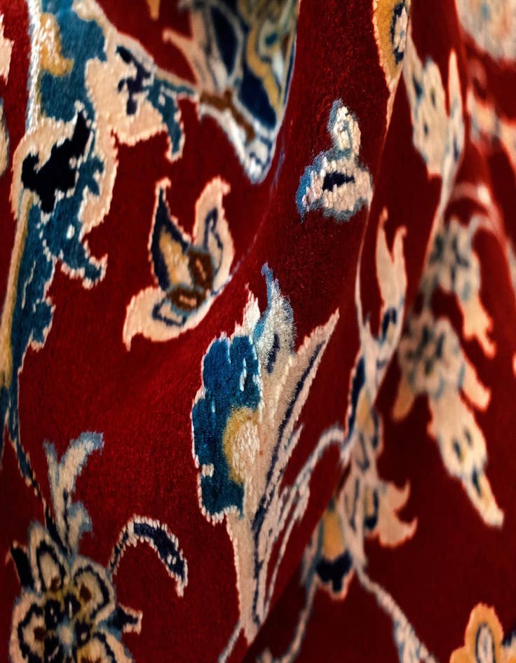 Detail image of  7' 3 x 7' 5 Nain Square Rug