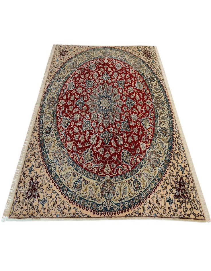 Detail image of  7' 3 x 7' 5 Nain Square Rug