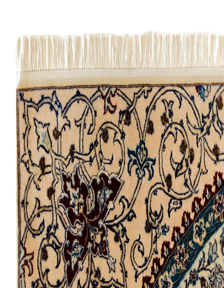 Detail image of  7' 3 x 7' 5 Nain Square Rug