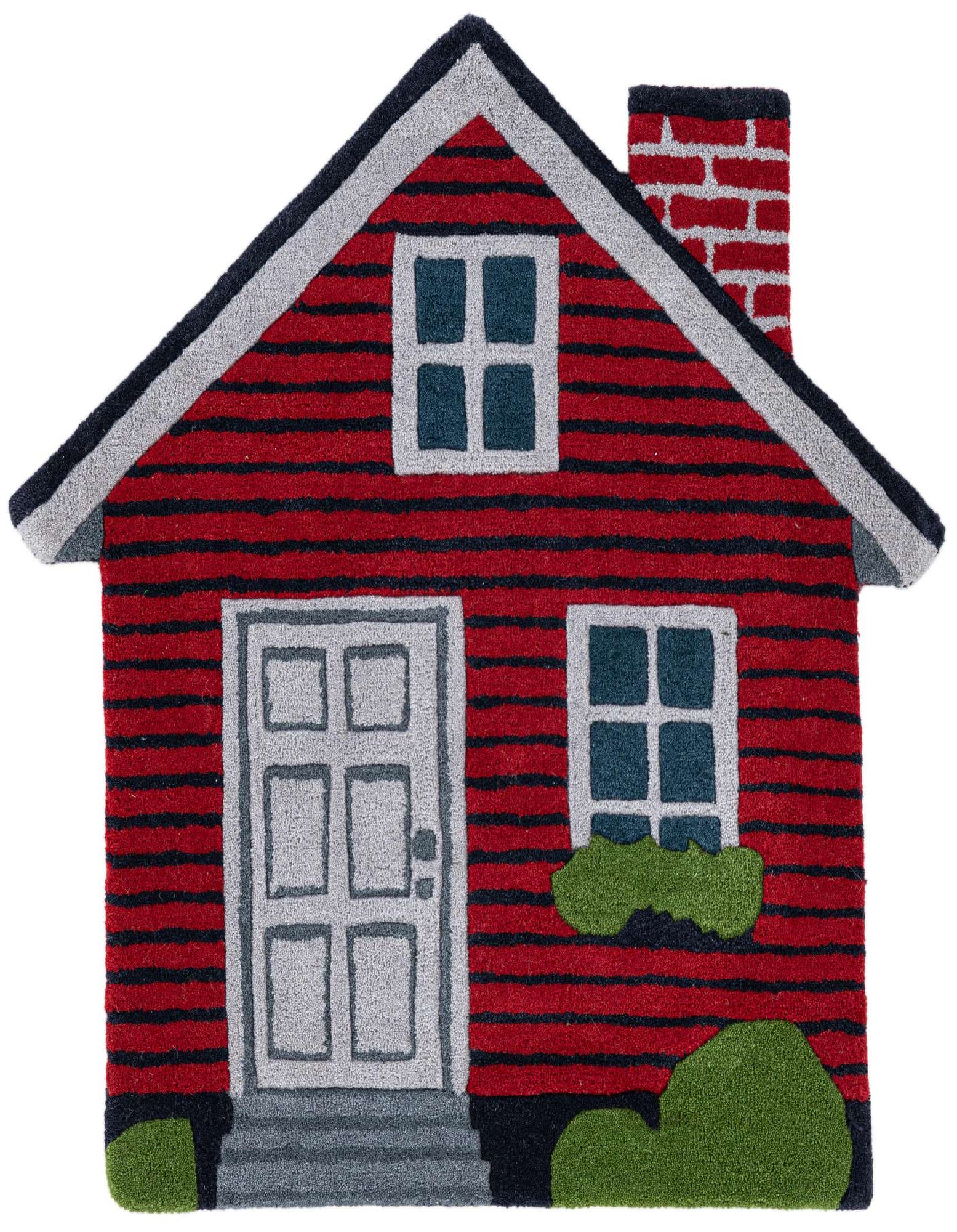 Primary image  3' x 3' 1 Playtime Kids Wool Square Rug