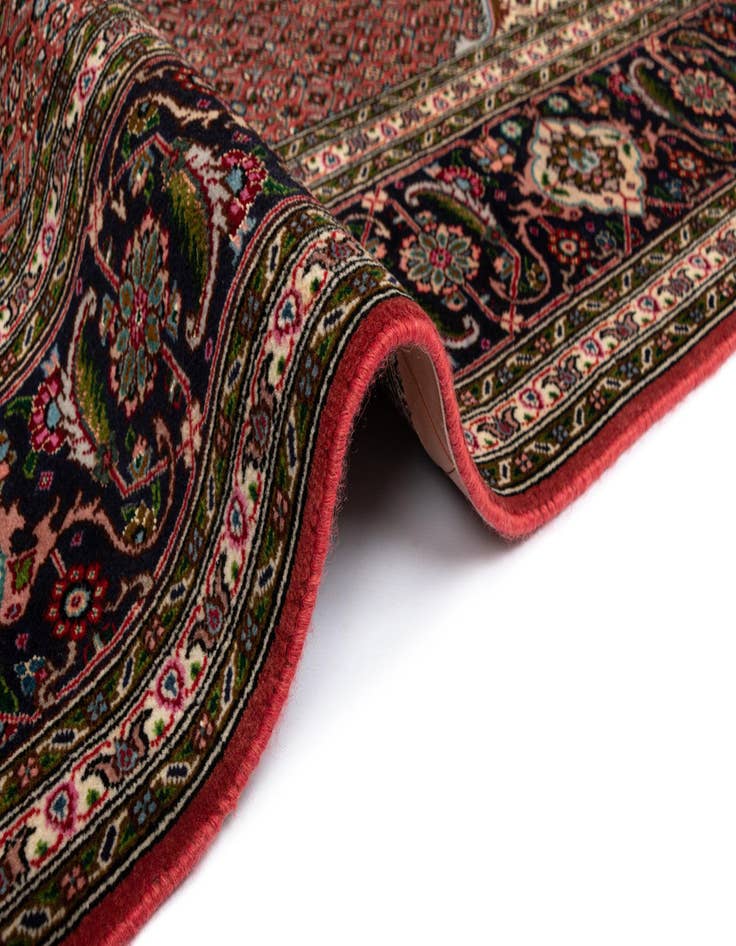 Detail image of  6' 9 x 6' 11 Tabriz Mahi Square Rug