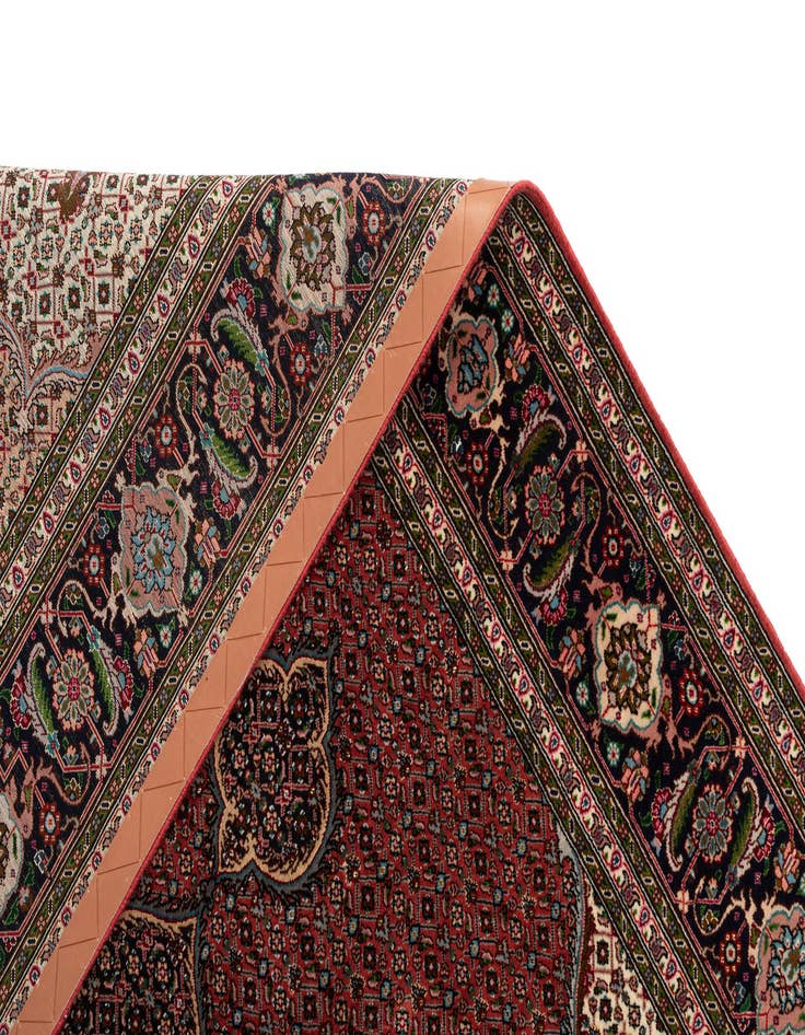 Detail image of  6' 9 x 6' 11 Tabriz Mahi Square Rug