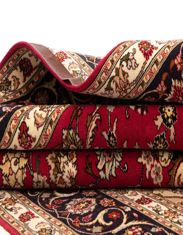 Detail image of  6' 6 x 6' 8 Tabriz Square Rug