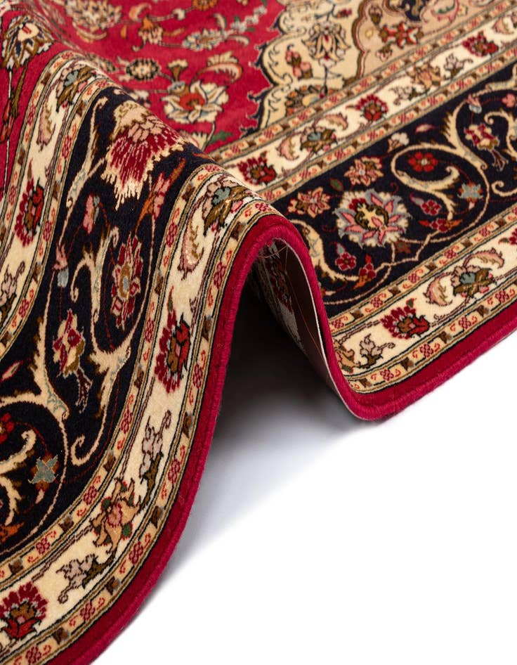 Detail image of  6' 6 x 6' 8 Tabriz Square Rug