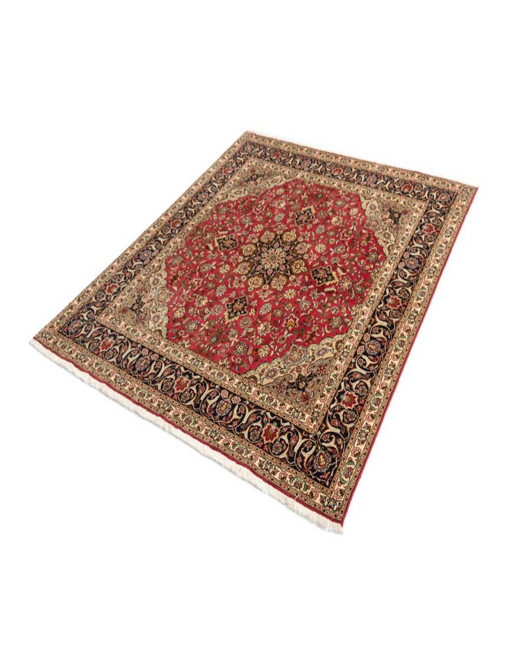 Detail image of  6' 7 x 7' 1 Tabriz Square Rug