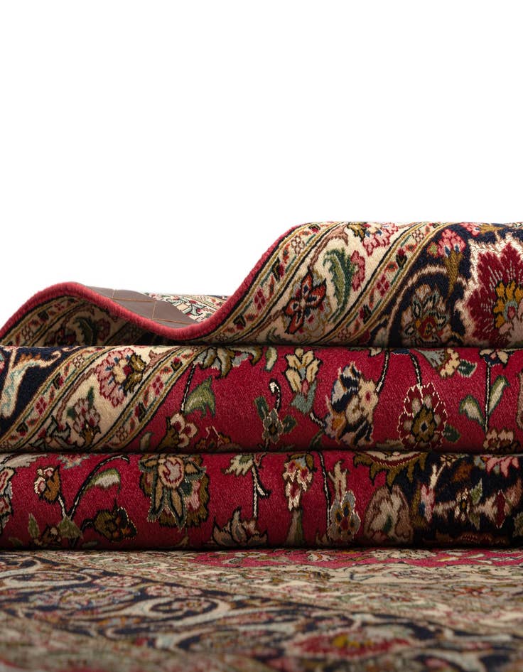 Detail image of  6' 7 x 7' 1 Tabriz Square Rug