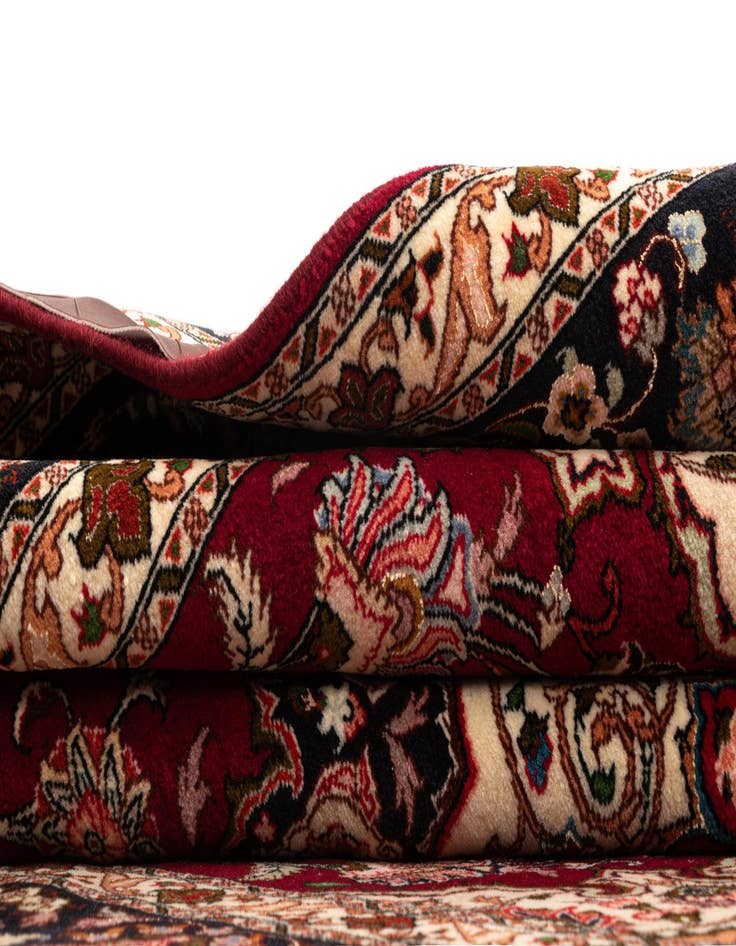 Detail image of  6' 6 x 6' 7 Tabriz Square Rug