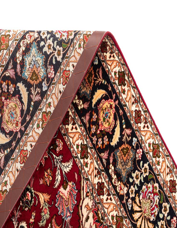 Detail image of  6' 6 x 6' 7 Tabriz Square Rug