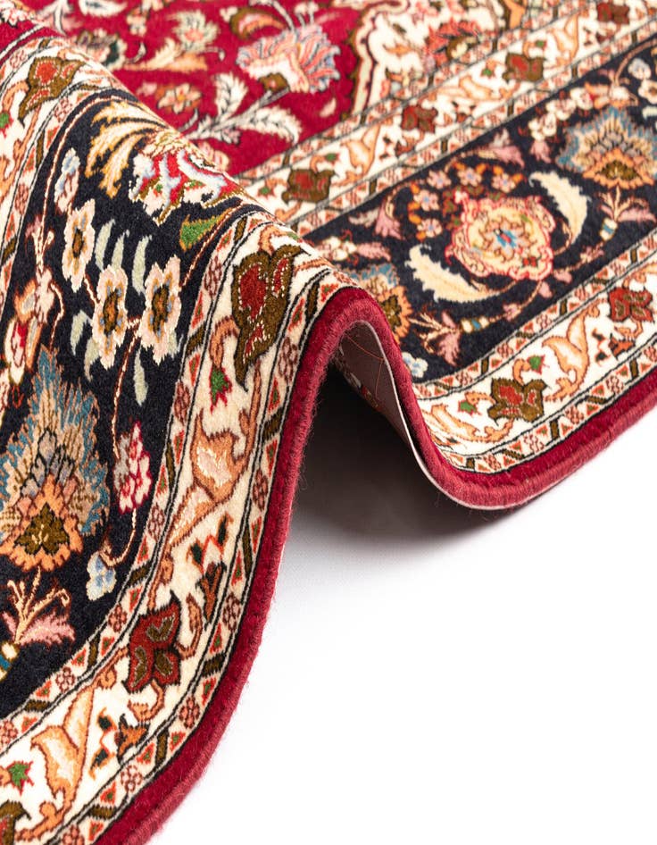 Detail image of  6' 6 x 6' 7 Tabriz Square Rug