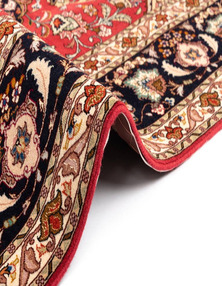 Detail image of  6' 8 x 6' 9 Tabriz Square Rug