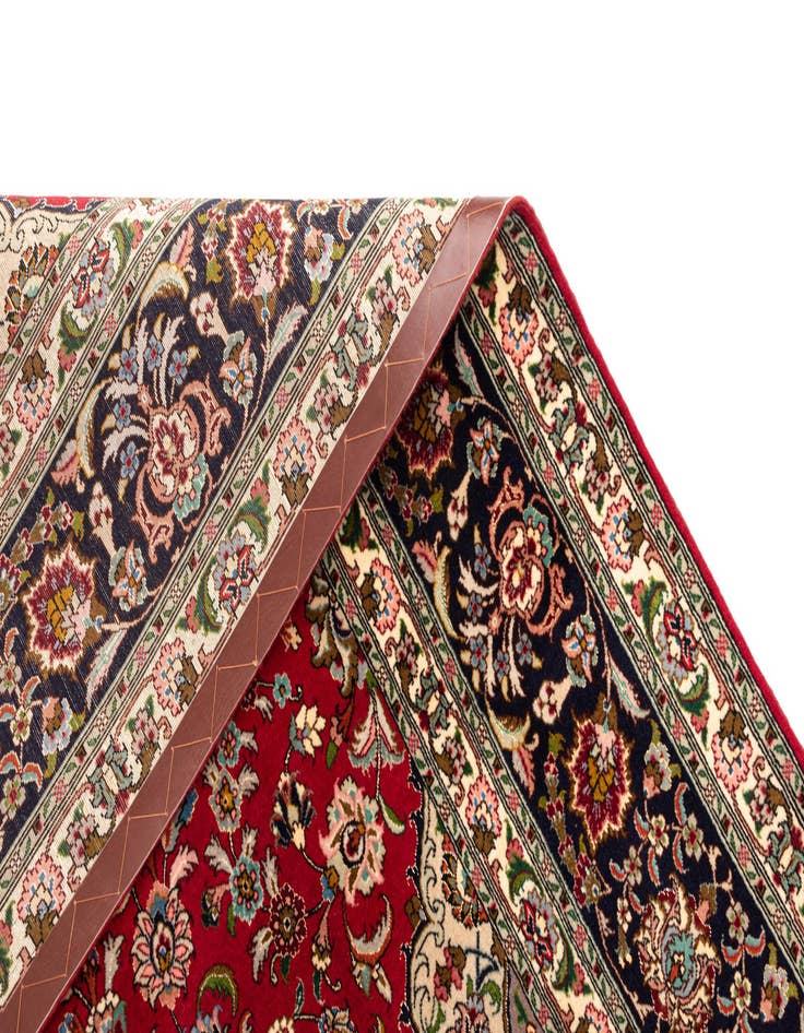 Detail image of  6' 8 x 7' 2 Tabriz Square Rug