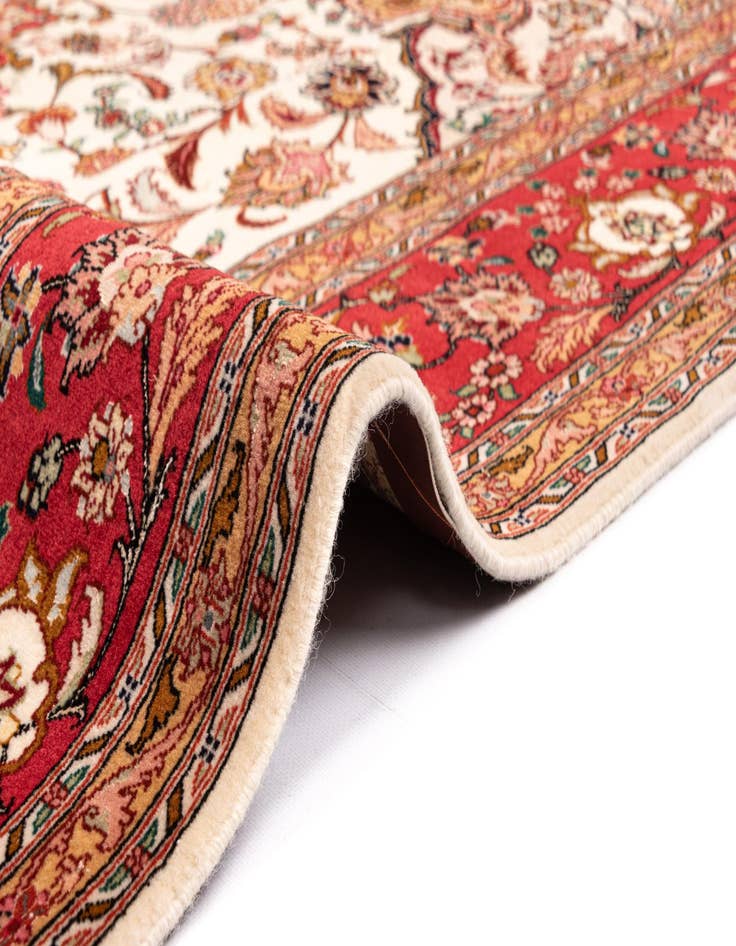 Detail image of  6' 9 x 6' 9 Tabriz Square Rug