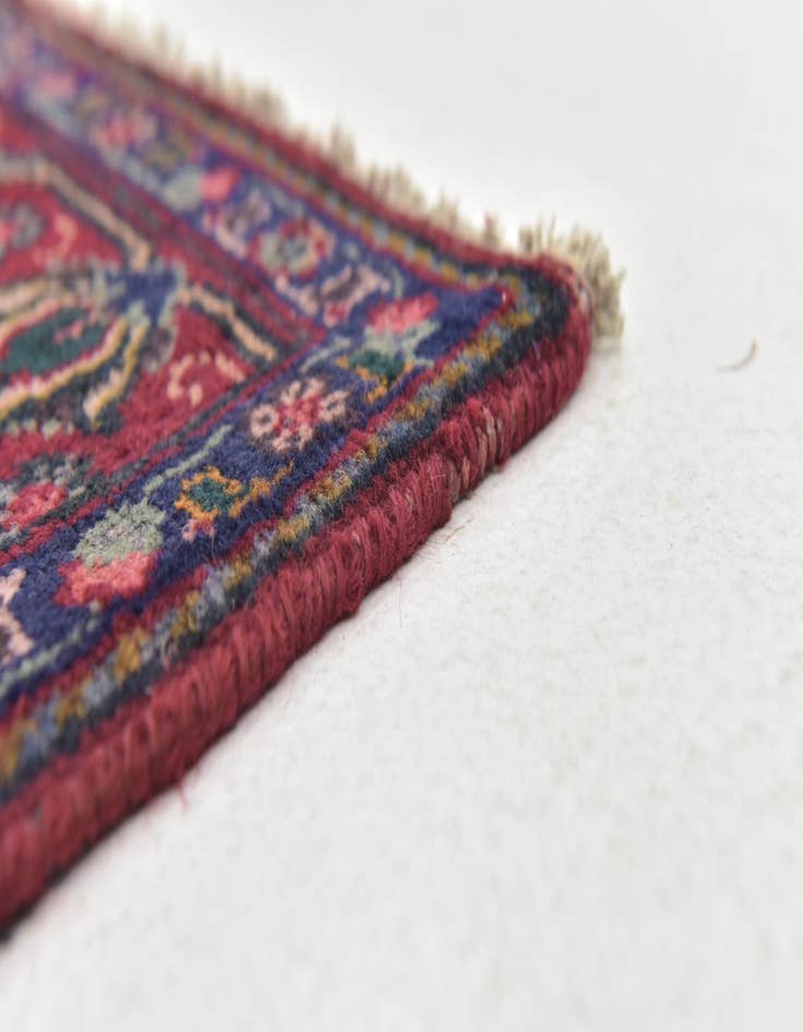 Detail image of  4' 7 x 5' Tabriz Wool Square Rug