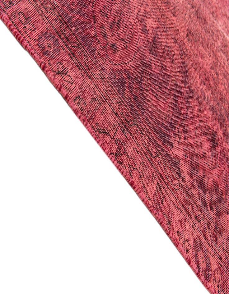 Detail image of  11' 2 x 12' 5  Hand Knotted Ultra Vintage Persian Wool Square Rug