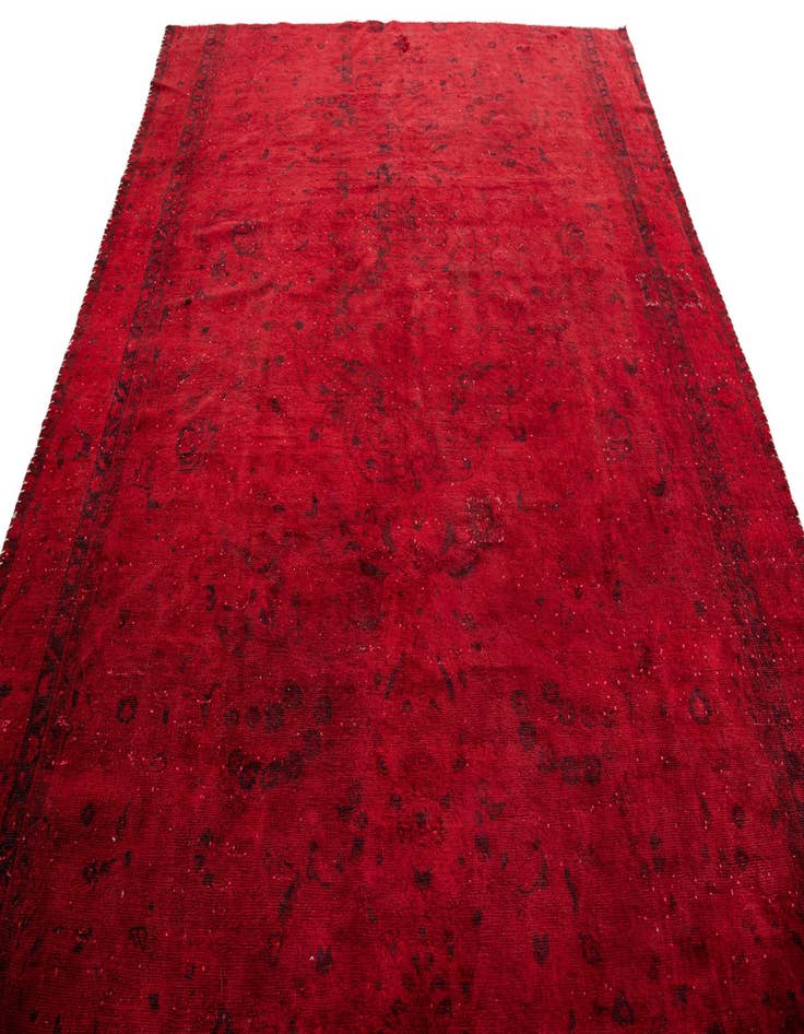 Detail image of  6' 10 x 7' 4  Hand Knotted Ultra Vintage Persian Wool Square Rug