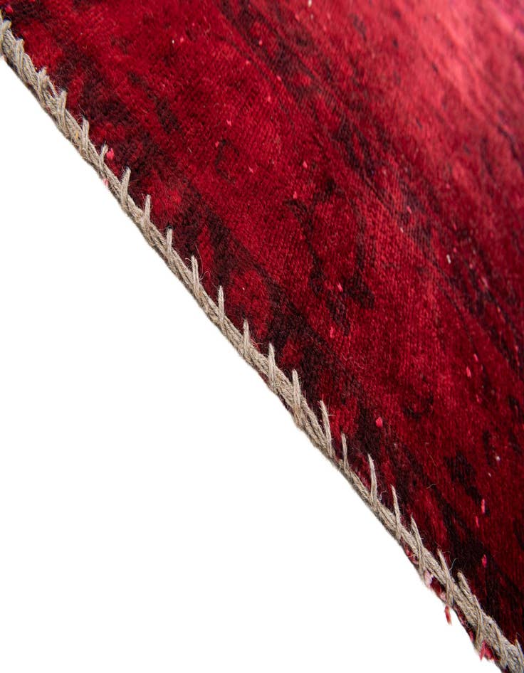 Detail image of  6' 10 x 7' 4  Hand Knotted Ultra Vintage Persian Wool Square Rug