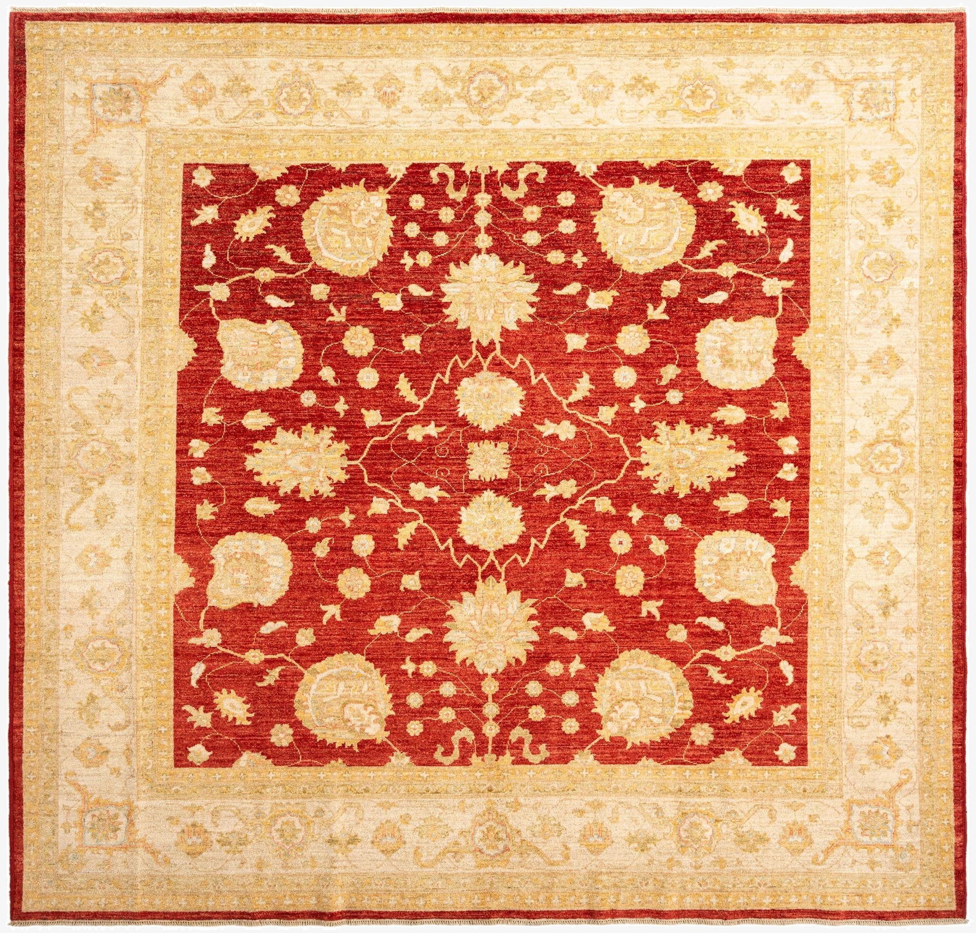  8' x 8' 5 Ziegler Wool Square Rug