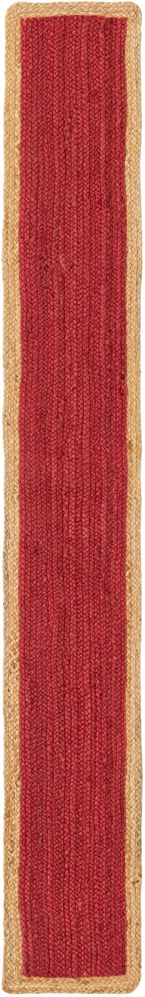  1' 2 x 8' 2  Hand Braided Jute Table Runner Rug