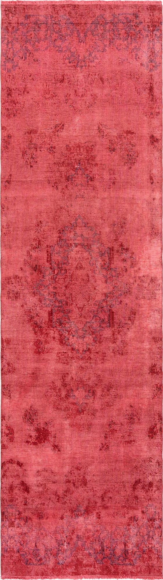  3' 5 x 12' 5 Vintage Royal Wool Runner Rug