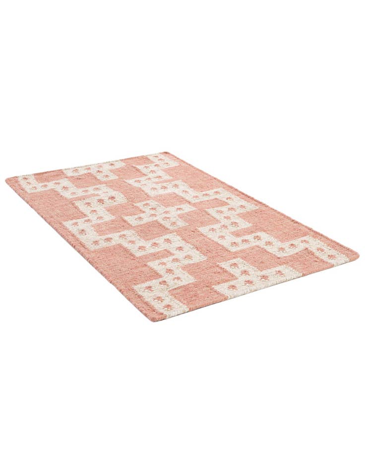 Detail image of  2' x 3' 1  Hand Woven Kilim Wool Rug