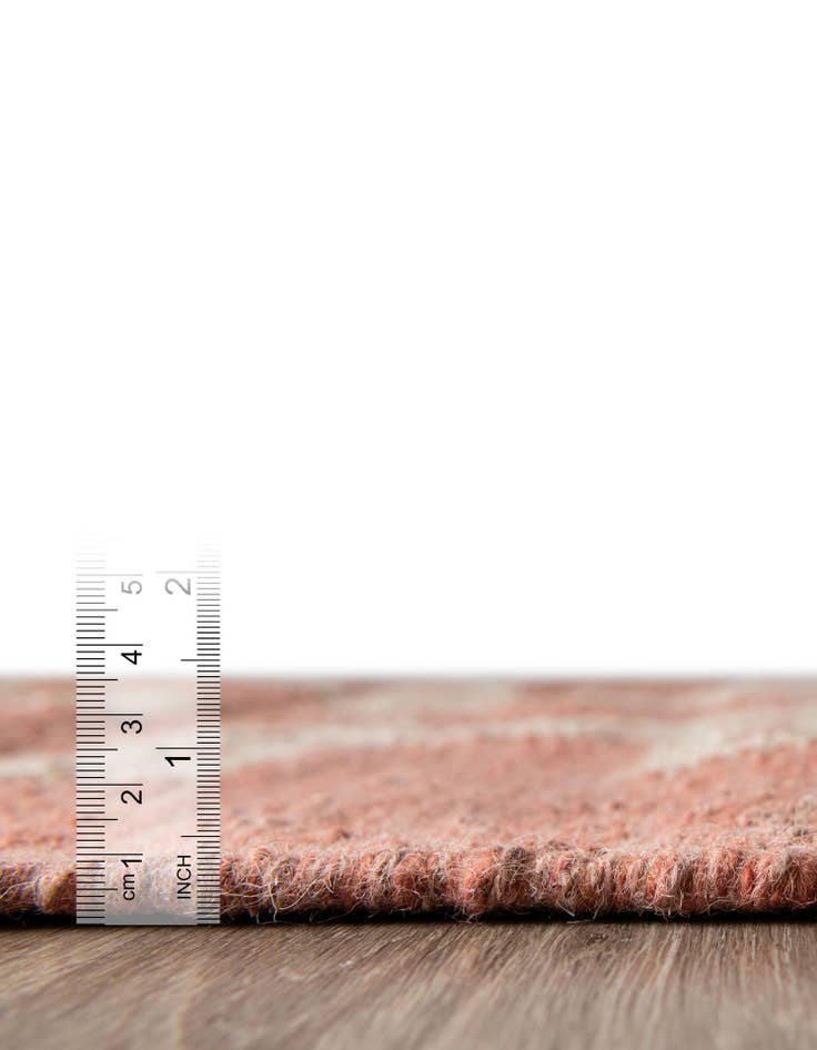 Detail image of  7' 10 x 10'  Hand Woven Kilim Wool Rug