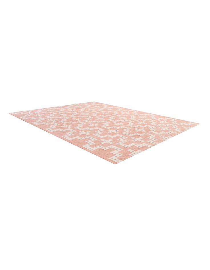 Detail image of  9' x 12'  Hand Woven Kilim Wool Rug