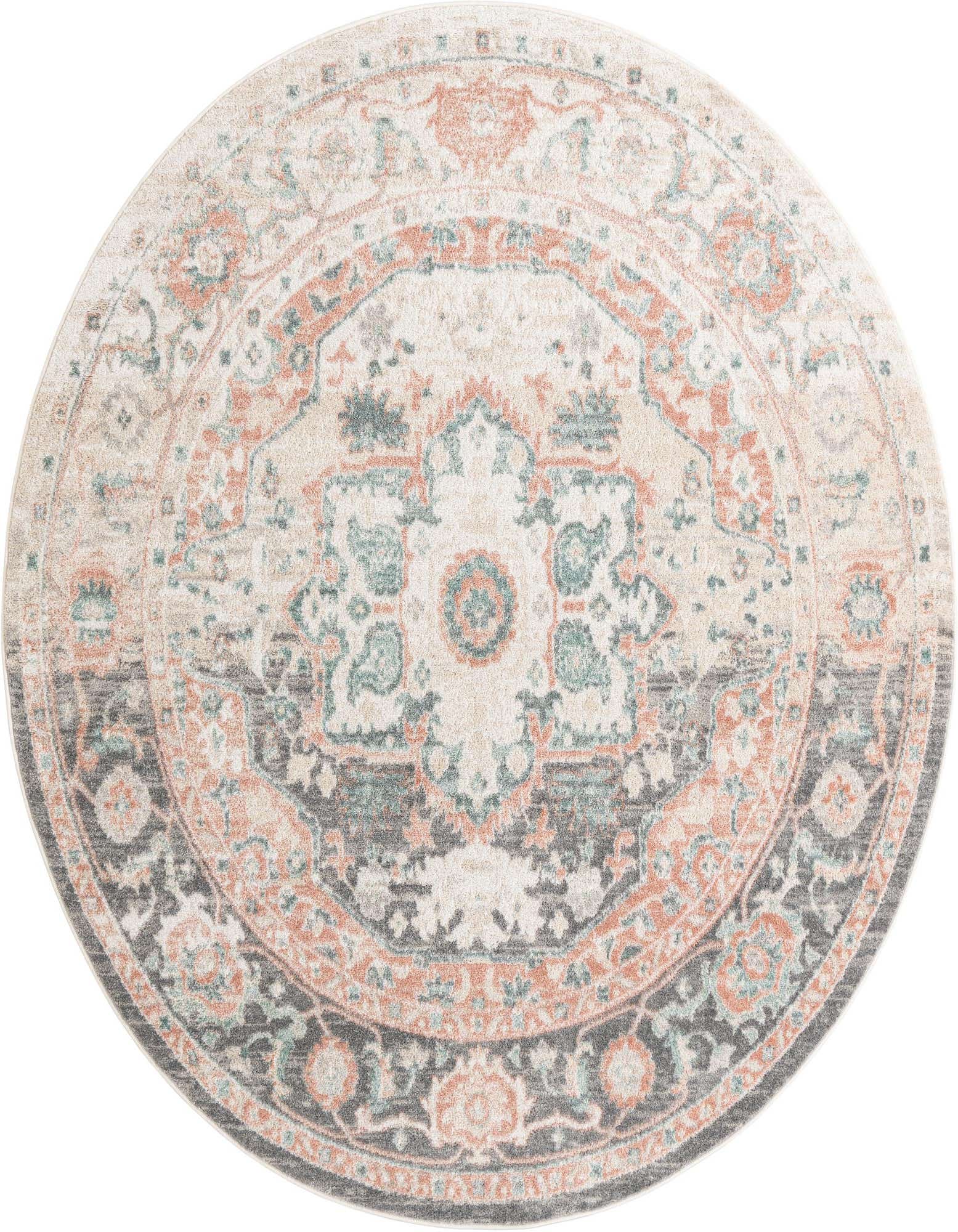 Primary image  8' x 8' Madeline Vintage Round Rug