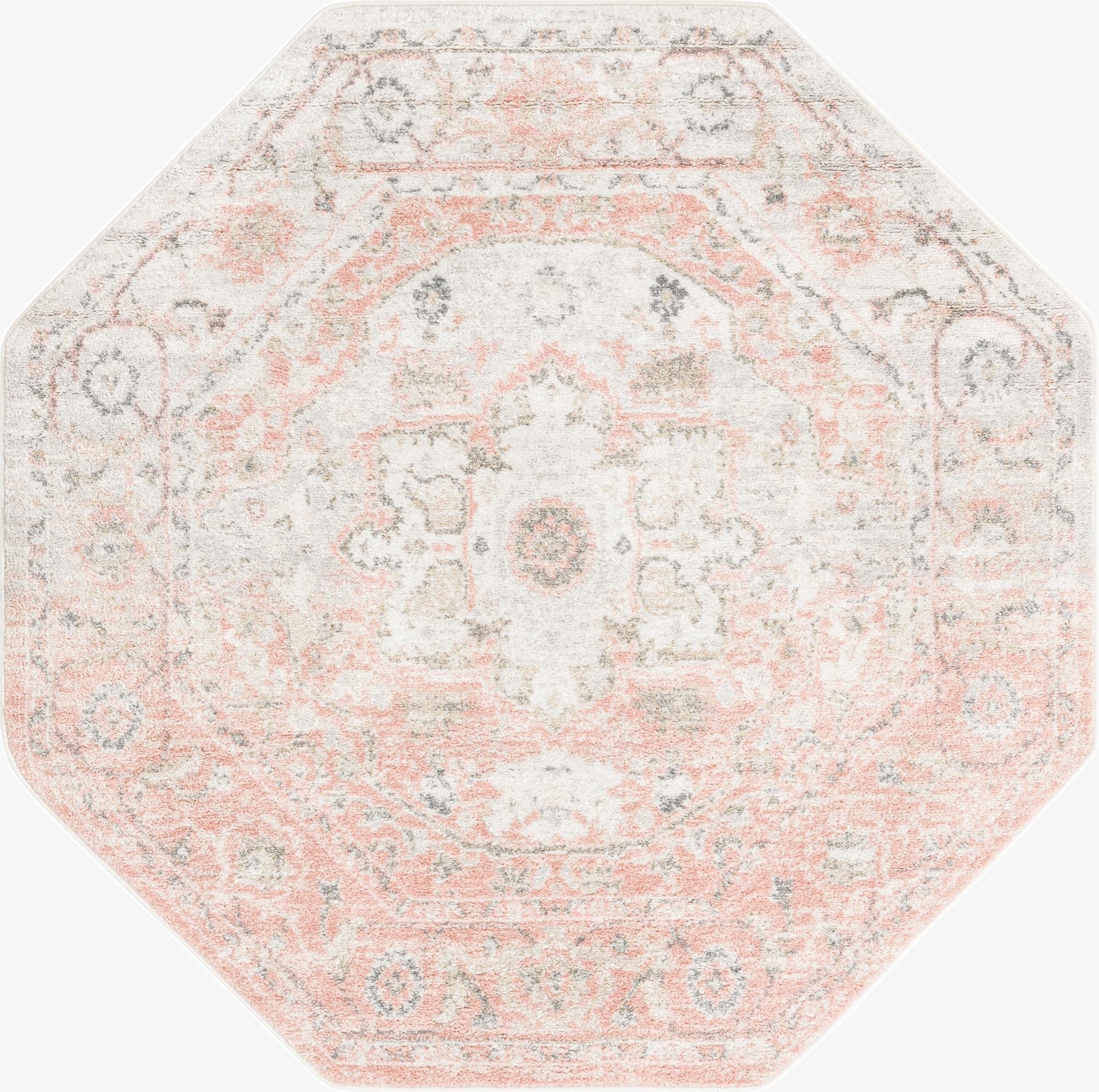  5' 3 x 5' 3 Madeline Vintage Octagon Rug
