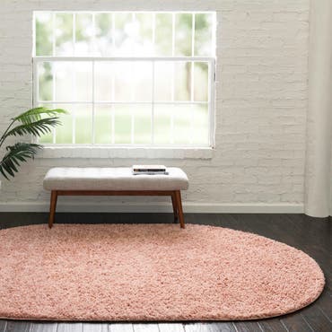  3' 3 x 5' 3 Everyday Shag Oval Rug