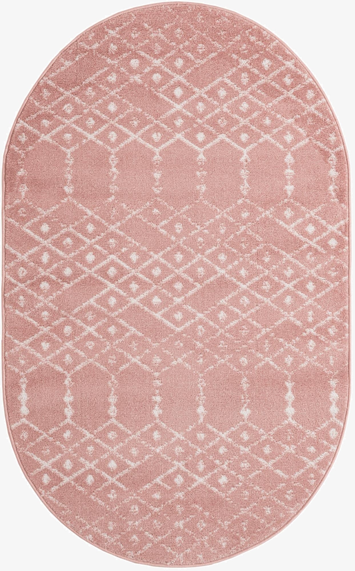  3' 3 x 5' 3 Paxon Trellis Oval Rug