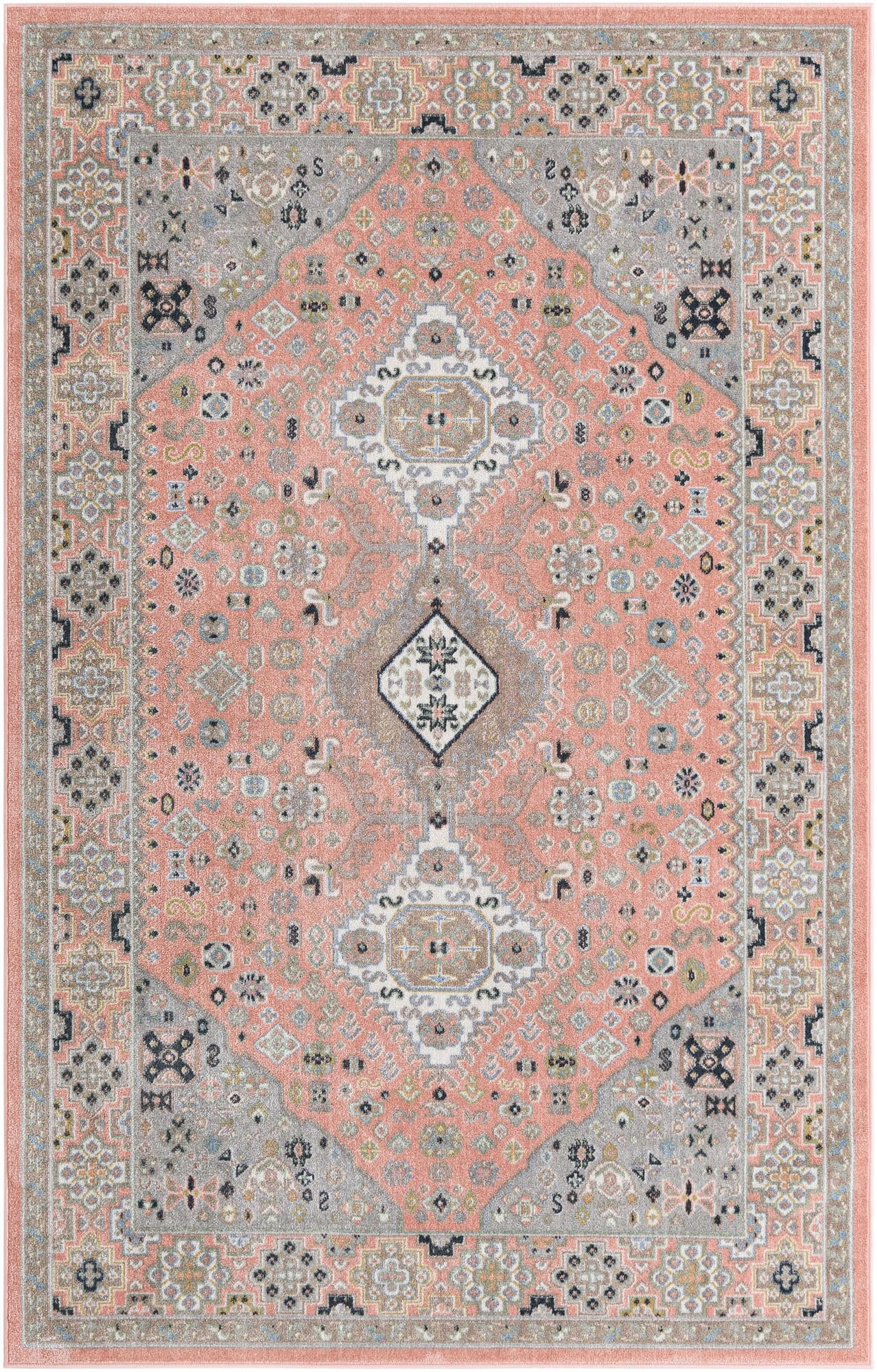  5' 3 x 8' Kamala Washable Rug