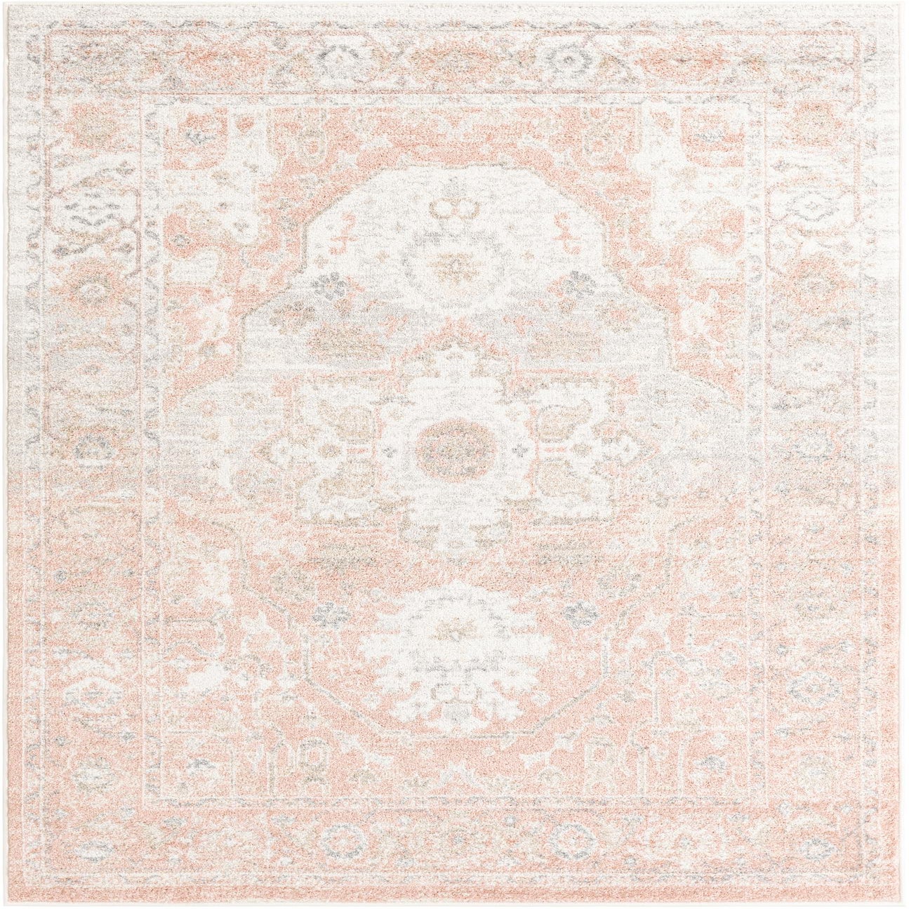 Rose Pink 5' 3 x 8' Madeline Vintage Rug | Rugs.com