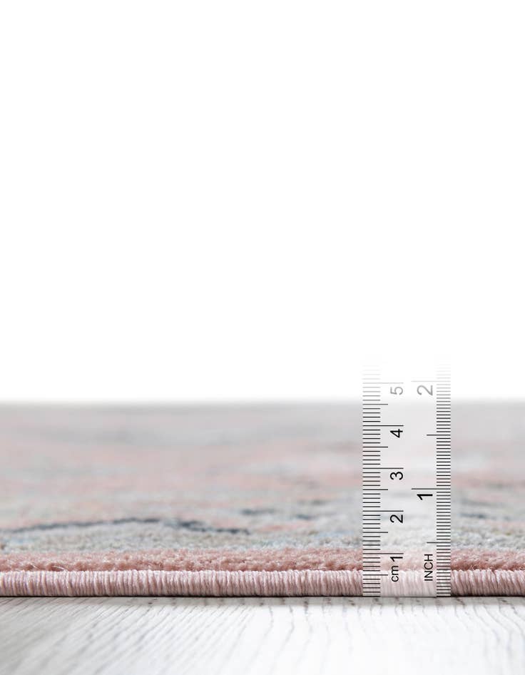 Detail image of  7' 10 x 7' 10 Kamala Washable Round Rug