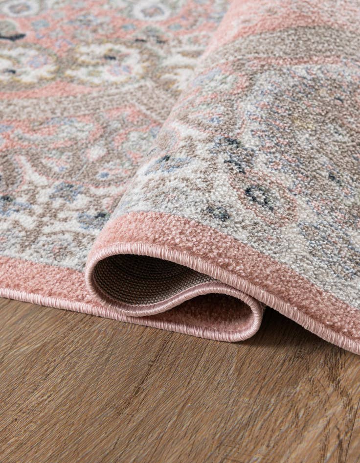 Detail image of  5' 3 x 5' 3 Kamala Washable Round Rug