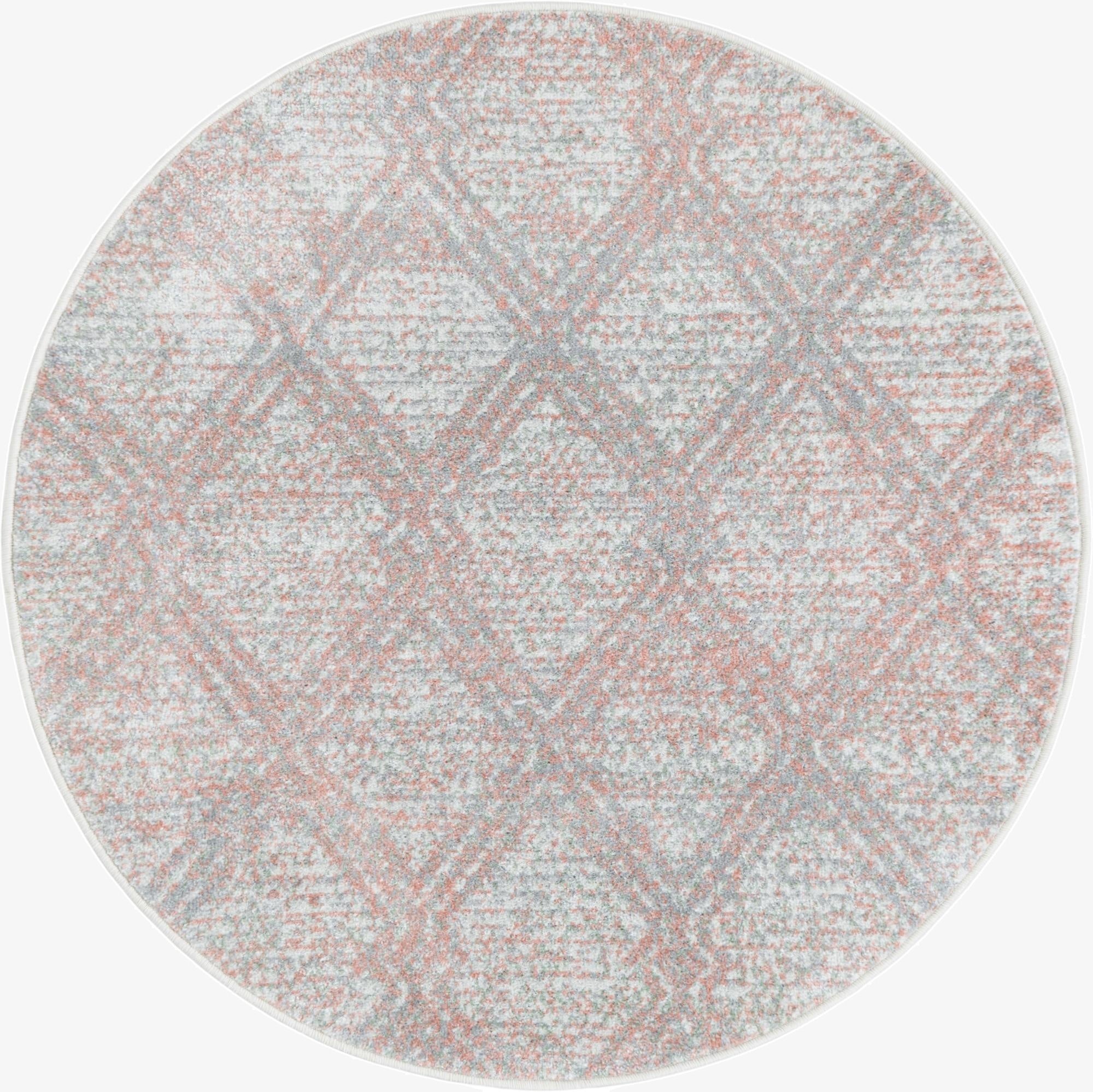  3' 3 x 3' 3 Kamala Washable Round Rug