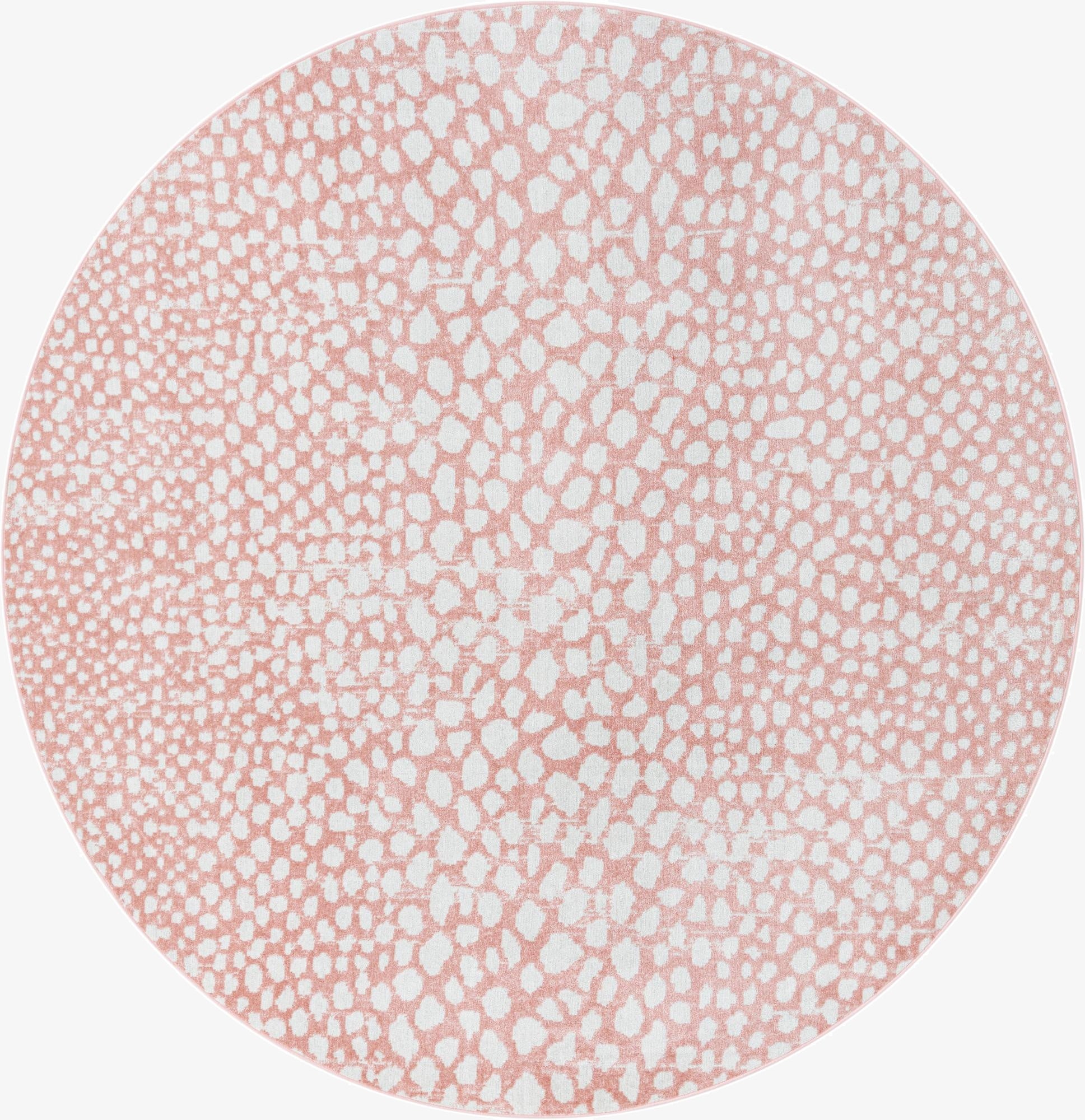  7' 10 x 7' 10 Kamala Washable Round Rug