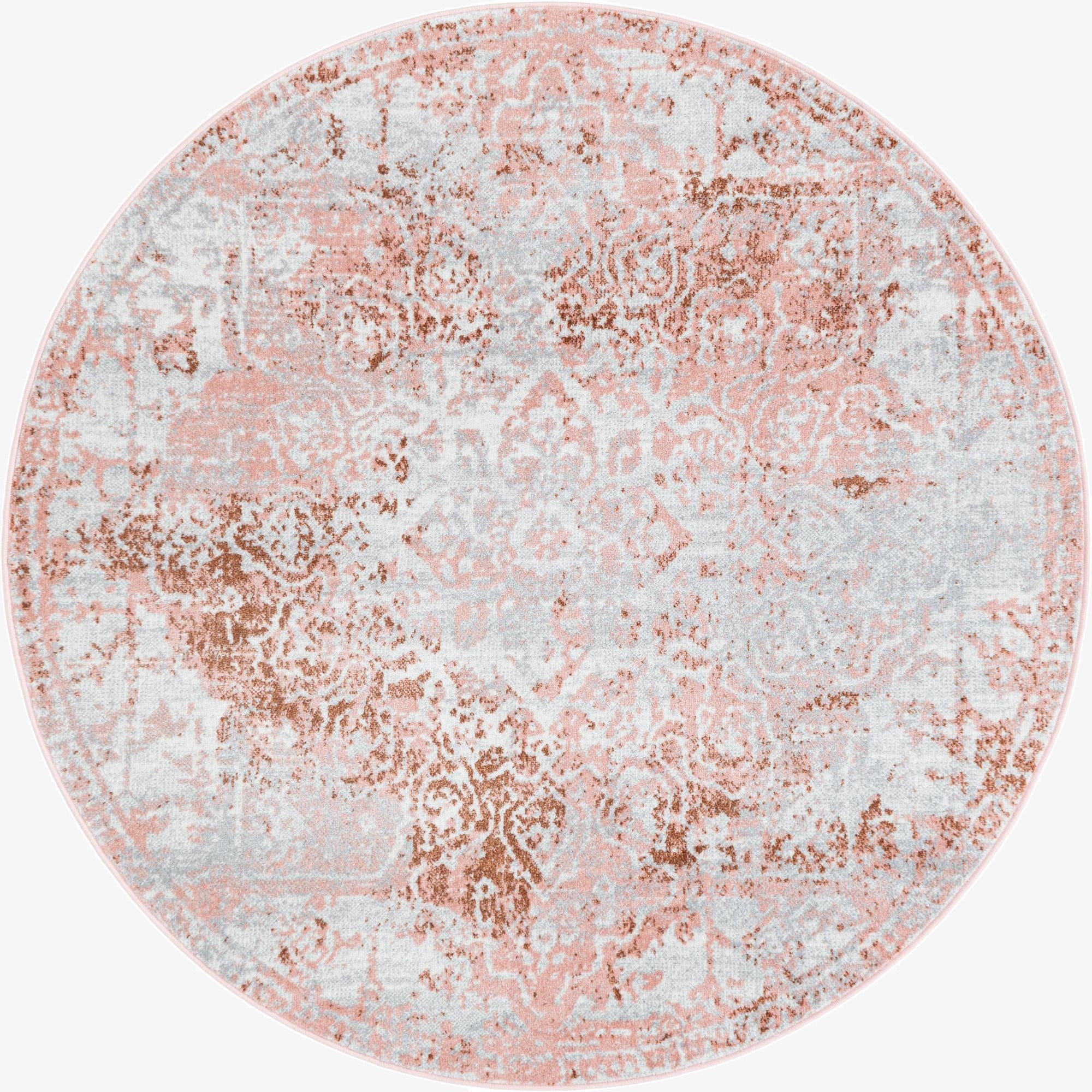  5' 3 x 5' 3 Kamala Washable Round Rug