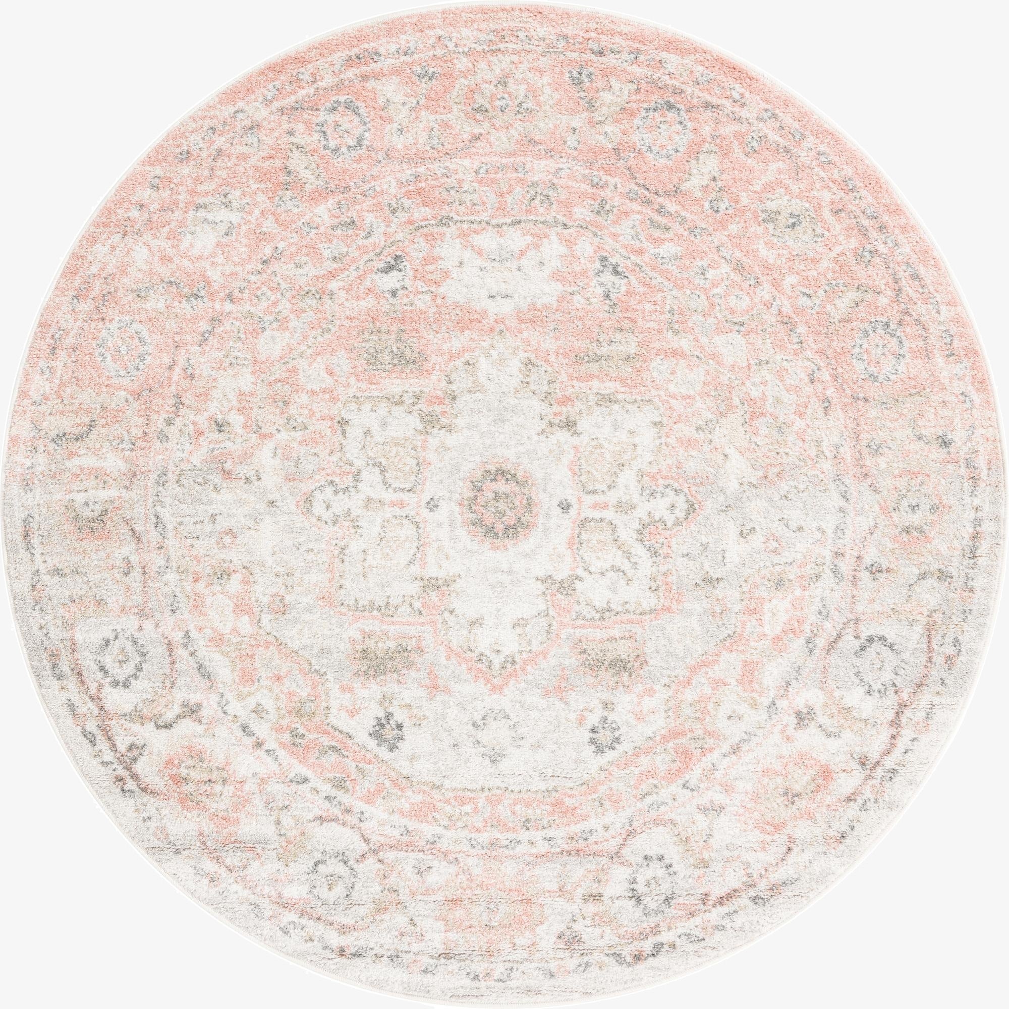  6' x 6' Madeline Vintage Round Rug